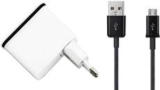 Callmate Dual USB Wall Adapter Charger Image