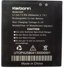 Karbonn A25 Original Mobile battery Image