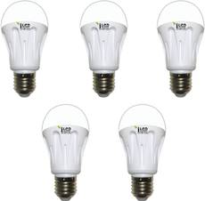 Imperial 10W E27 1000L LED Aluminium Bulb (White, Pack of 5)