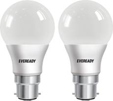 Eveready 5 W LED Cool Day Light Bulb (White, Pack of 2) Image
