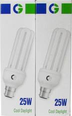 Crompton 25 W CFL White Bulb (Pack of 2) Image