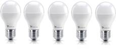 Syska 5W E27 Round LED Bulb (Yellow, Pack of 5) Image