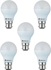 Bajaj 5 W LED CDL B22 CL Bulb White (pack of 5)