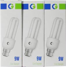 Crompton Greaves 9 W CFL Bulb (Cool Daylight, Pack of 3) Image