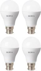 Surya 14W B22 1260L LED Bulb (White, Pack Of 4)
