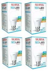Surya 5 W LED Bulb (White, Pack of 4) Image
