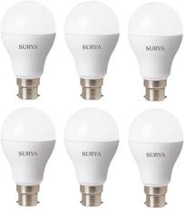 Surya 9W White 810 Lumens LED Bulbs (Pack Of 6)