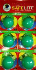 Wipro 0.5 W LED Bulb B22 Green (pack of 6) Image