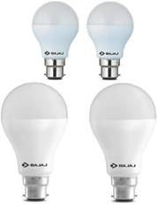 Bajaj 5W And 15W LED Bulb (White, Pack of 4) Image