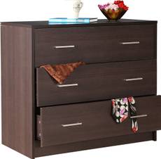 HomeTown Atlas Engineered Wood Free Standing Chest of Drawers(Finish Color - Beech Chocolate) Image