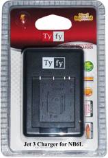 Tyfy Jet 3 Camera Battery Charger (For NB 6L)