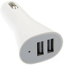 Verity Rocket Style Dual USB Car Charger Image