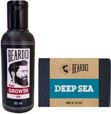 Beardo Growth Oil 50ml and Deep sea soap 125gm(Set of 2)