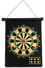 Kids Mandi Magnetic 15 Inch Dartboard Game Soft Tip Dart