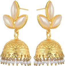 Kshitij Jewels FESTIVE COLLECTION Alloy Jhumki Earring