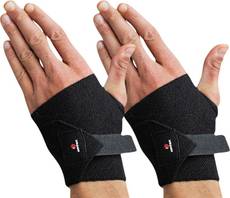 Omtex Adjustable Hand/Thumb Support Fitness Grip(Black) Image