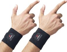 Omtex Adjustable Wrist Support Hand Grip(Black) Image