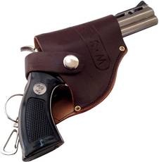 ELEGANZ Cover Gun Plastic Gas Lighter(Silver, Pack of 1)
