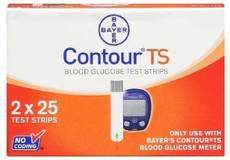 Bayer Contour TS Glucose Monitor (With 50 Strips)