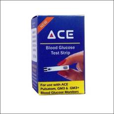 ACE Blood Glucose Test Strips (Pack Of 50)