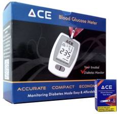 ACE RP Glucometer (50 Strips)