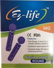 Ez-Life Round Sterile Lancets (500 Lancets) Image