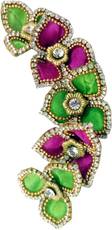 ODDEVEN Beautiful & Fancy hair Flower Brooch with wedding party wear Hair Accessory Set(Multicolor)