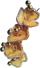 ODDEVEN Beautiful & Fancy hair Flower Accessories Brooch with wedding party wear Hair Accessory Set(Multicolor) Image