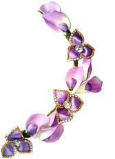 ODDEVEN Fancy hair Flower Accessories Brooch with wedding party wear Hair Accessory Set(Multicolor) Image