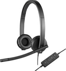 Logitech H570e On Ear USB Headset Image
