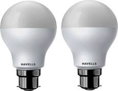 Havells 10W Standard B22 LED Bulb (White, Pack of 2)
