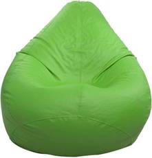 Kainaat Fashion Large Bean Bag Cover(Green)