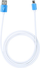Orbatt Oppo F1 Compatible USB Cable(White, Blue) Image