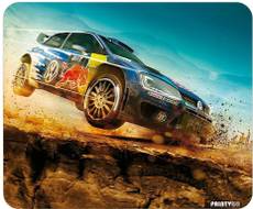 PrintVoo Superfast Car Dirt Rally Design Mousepad(Multicolor)