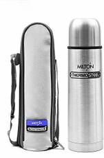 Milton Flip lid 500ml hot and cold thermosteel bottle (24 hour cooling and warming capacity) 500 ml Bottle(Pack of 1, Silver)