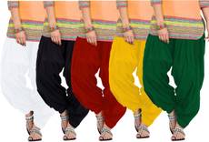 patiala Cotton Solid Patiala Image