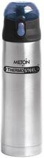 Milton CROWN HOT AND COLD FLASK 900 ml Flask(Pack of 1, Silver) Image