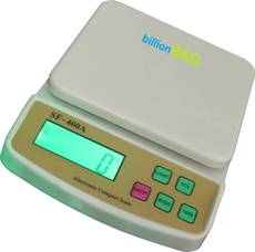 Billionbag 7 kg with tare Function Digital Multi-Home Purpose Kitchen Weighing Scale(Off-White)