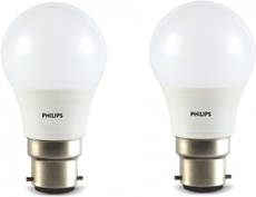 Philips 4W Round B22 350L LED Bulb (White,Pac.. Image