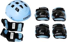 Cosco JUNIOR PROTECTIVE KIT (GREEN OR BLACK OR ORANGE OR BLUE) Skating Kit