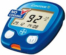 Bayer Contour TS Glucose Monitor (With 100 Strips)