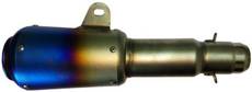 JBRIDERZ Universal For Bike Universal For Bike Slip-on Exhaust System(Stainless Steel) Image
