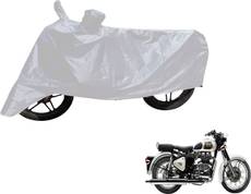 Flipkart SmartBuy Two Wheeler Cover for Royal Enfield(Classic 350, Silver) Image