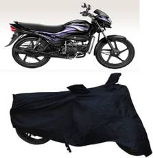 FASTOP Two Wheeler Cover for Hero(Super Splendor, Black) Image