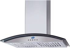 GLEN GL 6071 SX Wall Mounted Chimney(Silver 1000) Image