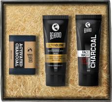 Beardo Activated Charcoal Soap, Face Wash & Ultraglow Face Lotion(Set of)