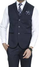 ManQ Solid Men's Waistcoat