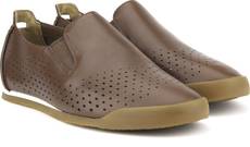 Clarks Siddal Step Chestnut Leather Sneakers(Brown) Image