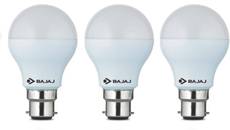 Bajaj Corona 3W Standard B22 300L LED Bulb (White,Pack of 3)