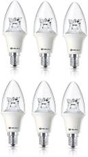 Bajaj 3.5W E14 Candle LED Bulb (Yellow, Pack of 6) Image